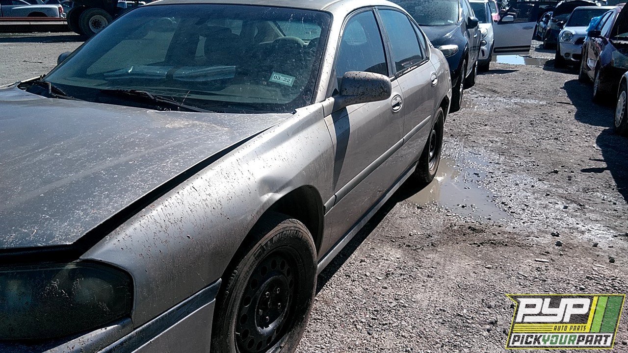2003 CHEVROLET IMPALA partes disponibles