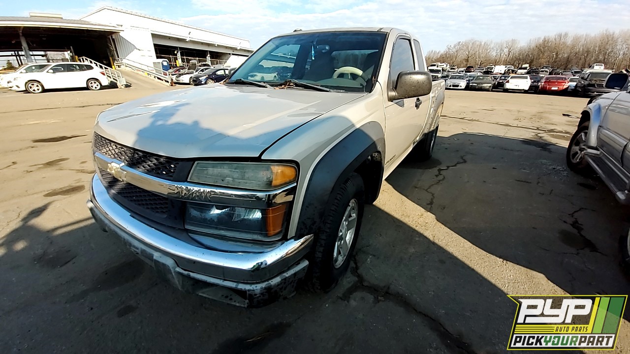 2004 CHEVROLET COLORADO partes disponibles