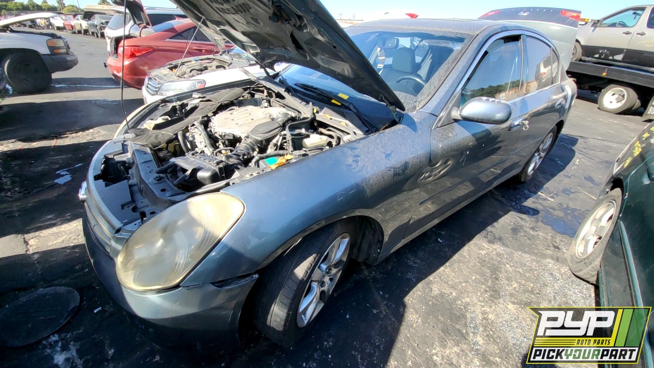 2006 INFINITI G35 available for parts
