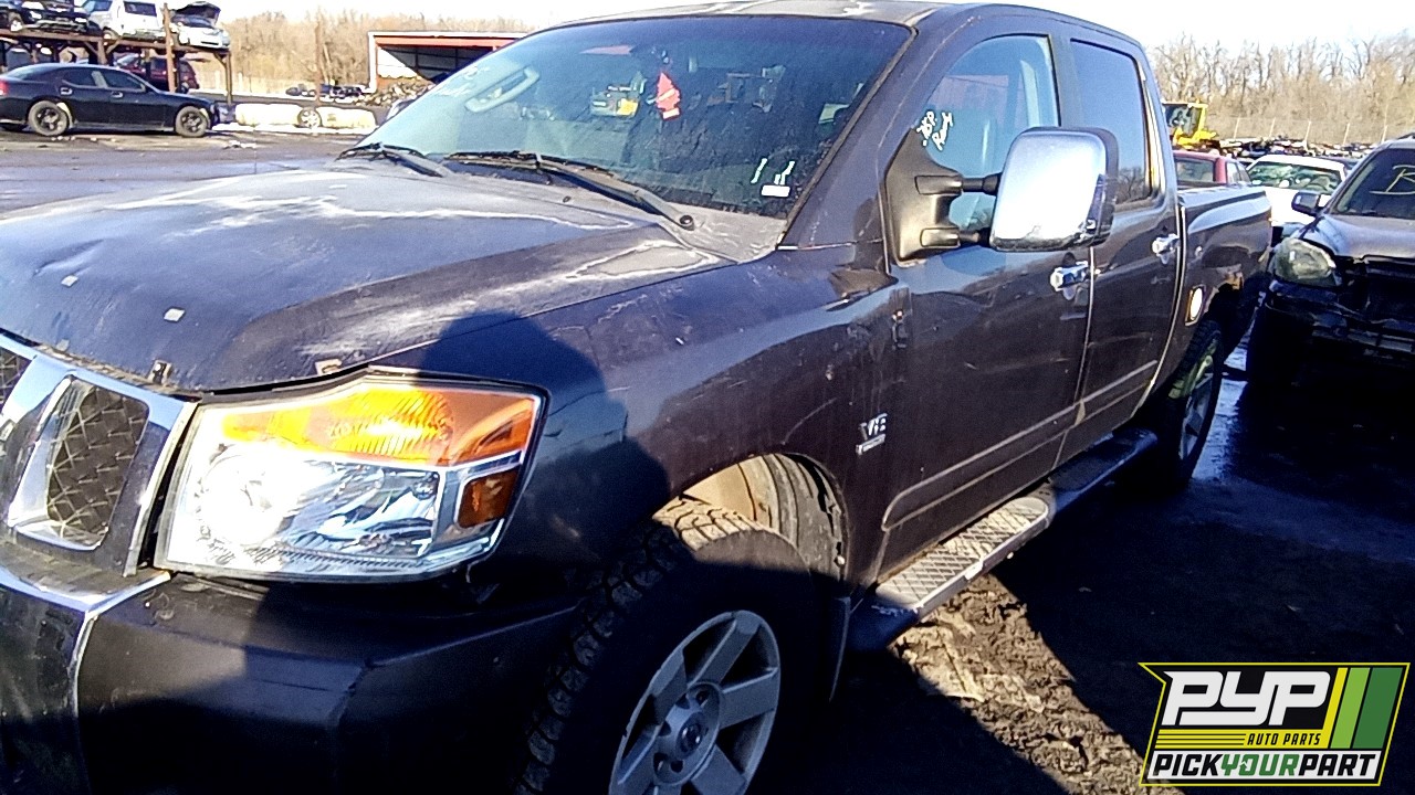 2004 NISSAN TITAN partes disponibles