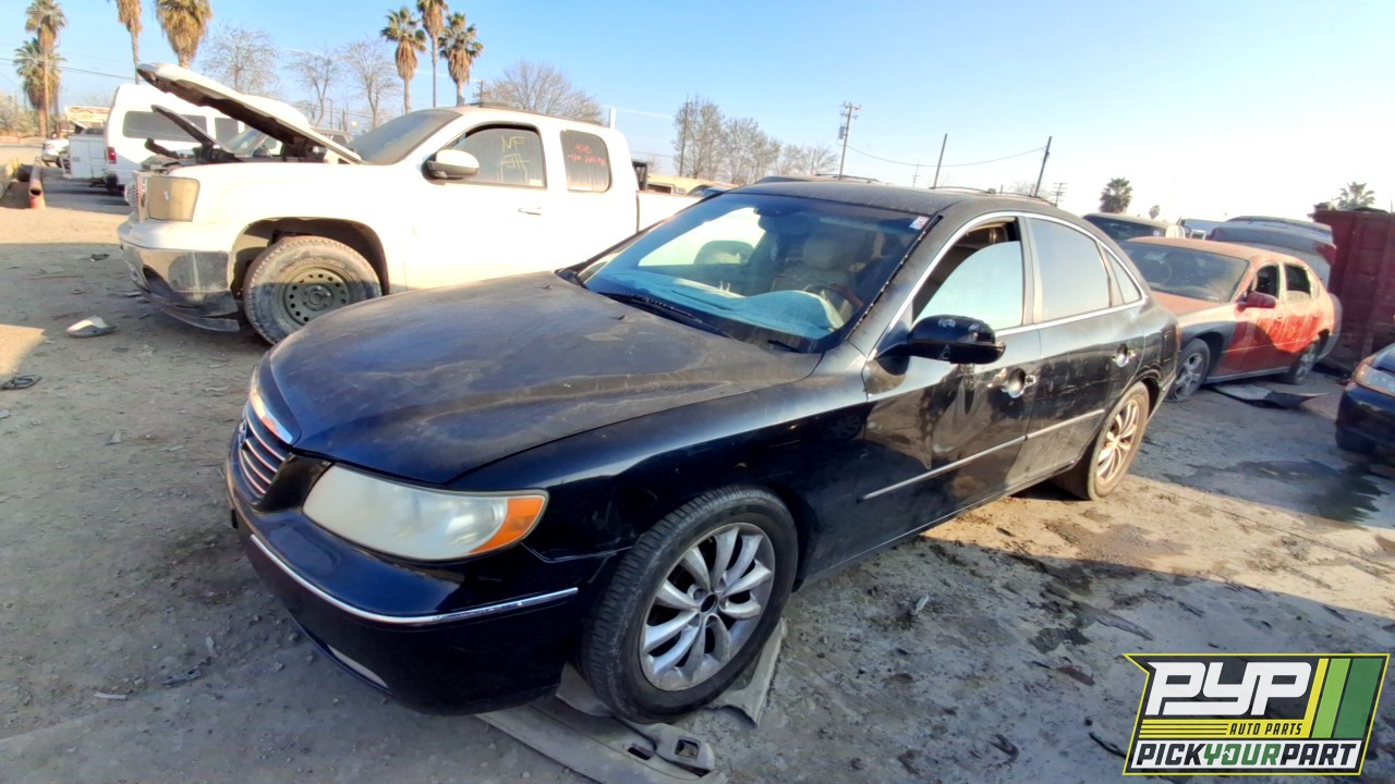 2007 HYUNDAI AZERA partes disponibles