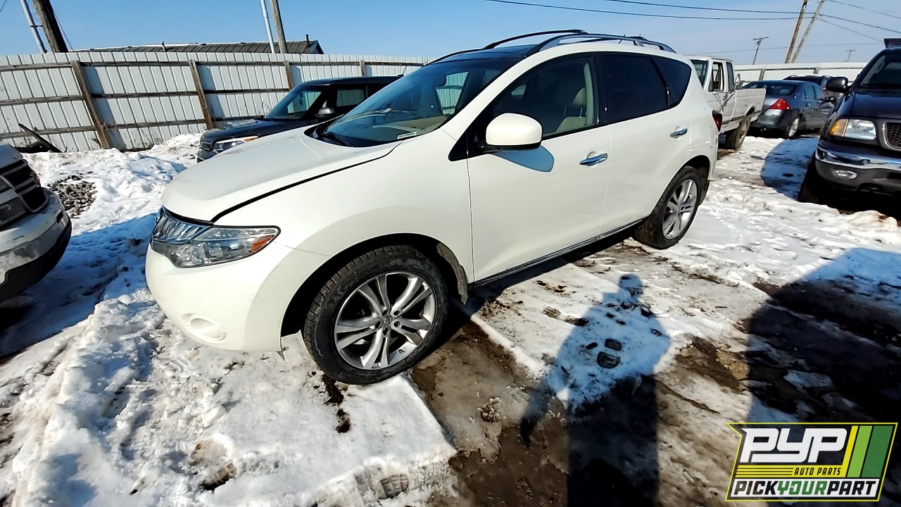 2009 NISSAN MURANO available for parts