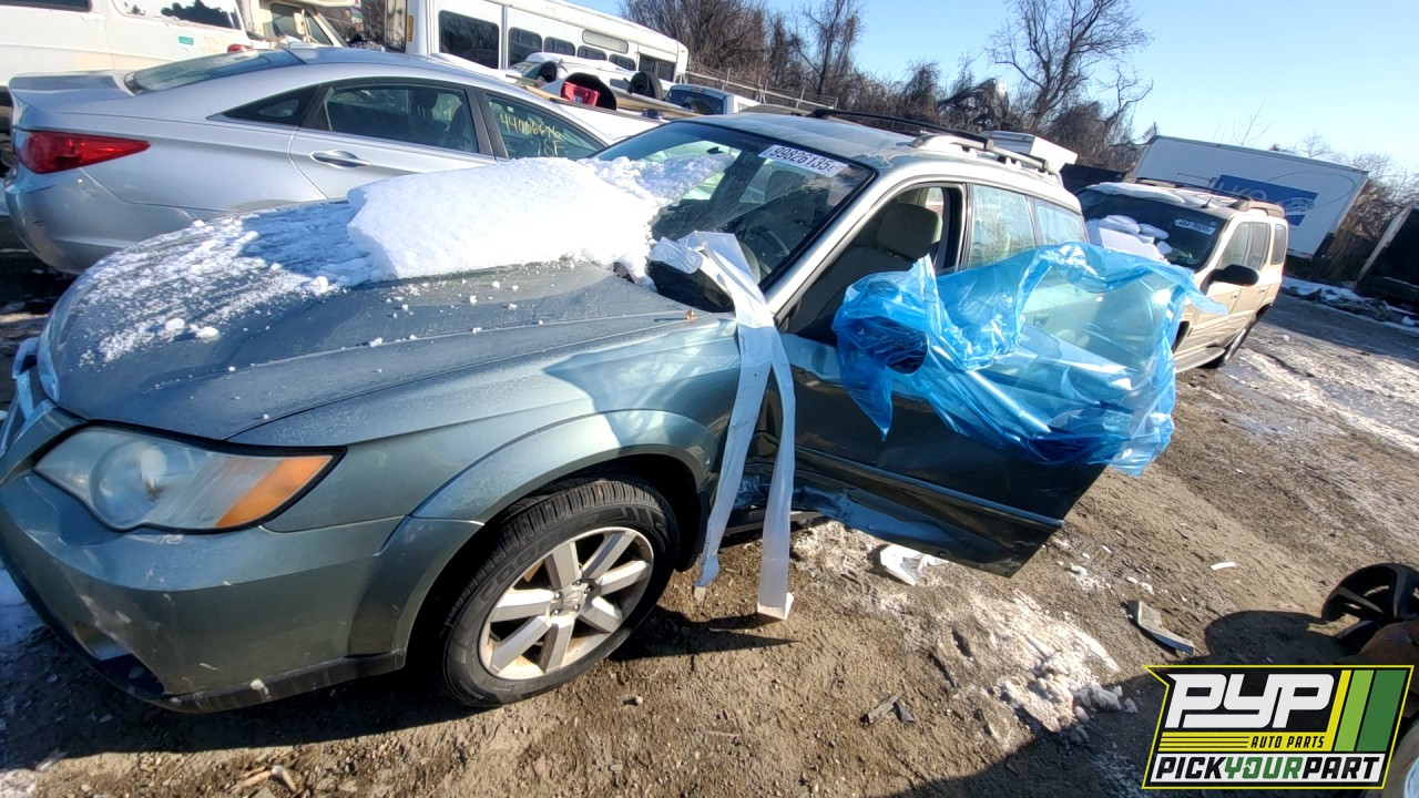 2009 SUBARU OUTBACK partes disponibles