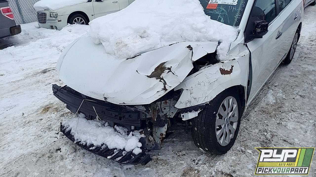 2016 NISSAN SENTRA partes disponibles