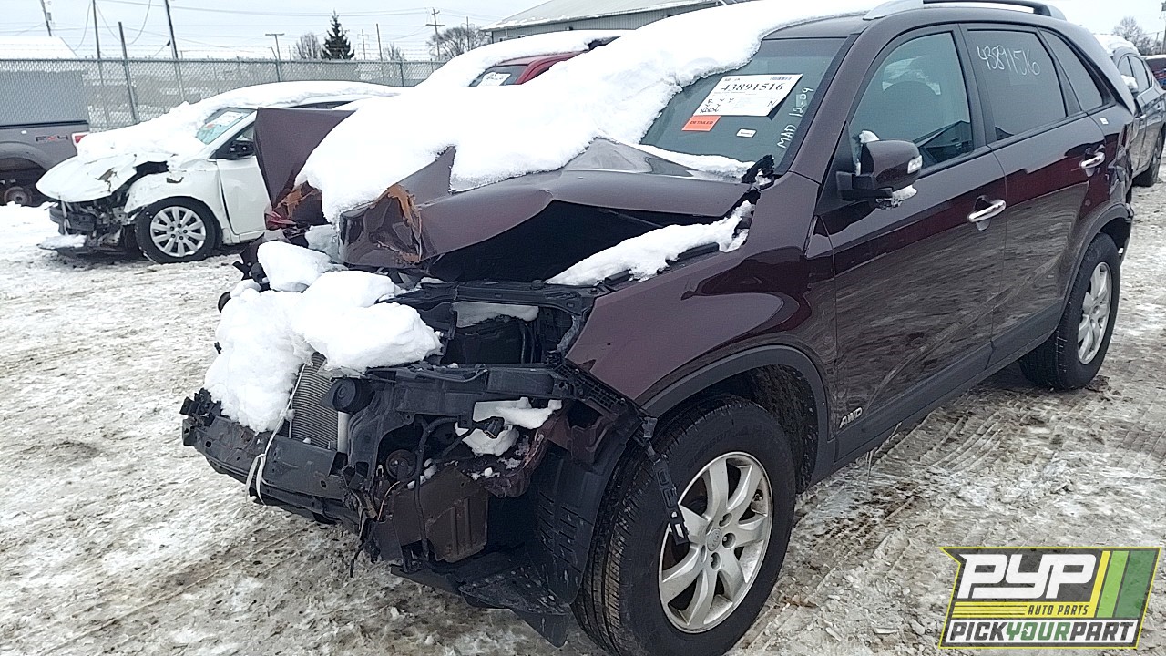 2012 KIA SORENTO partes disponibles