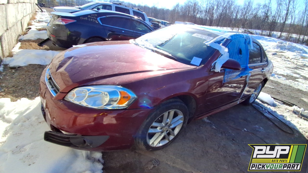 2011 CHEVROLET IMPALA partes disponibles