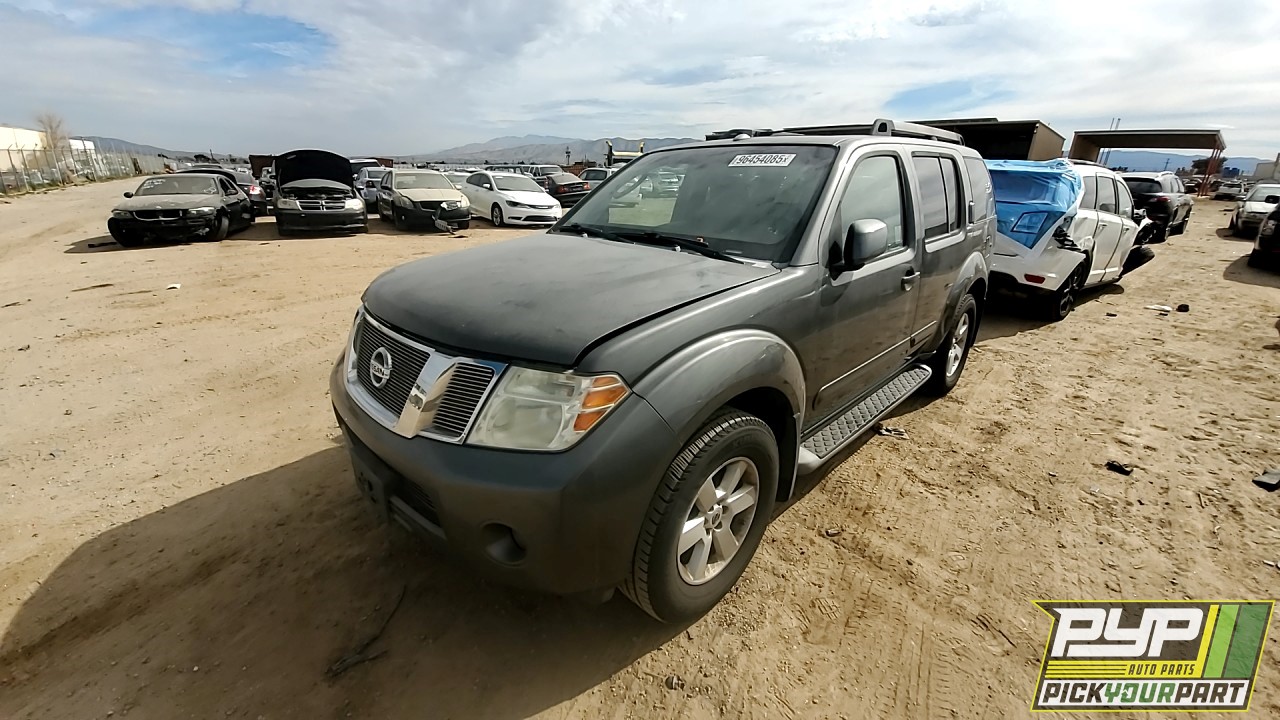 2008 NISSAN PATHFINDER partes disponibles