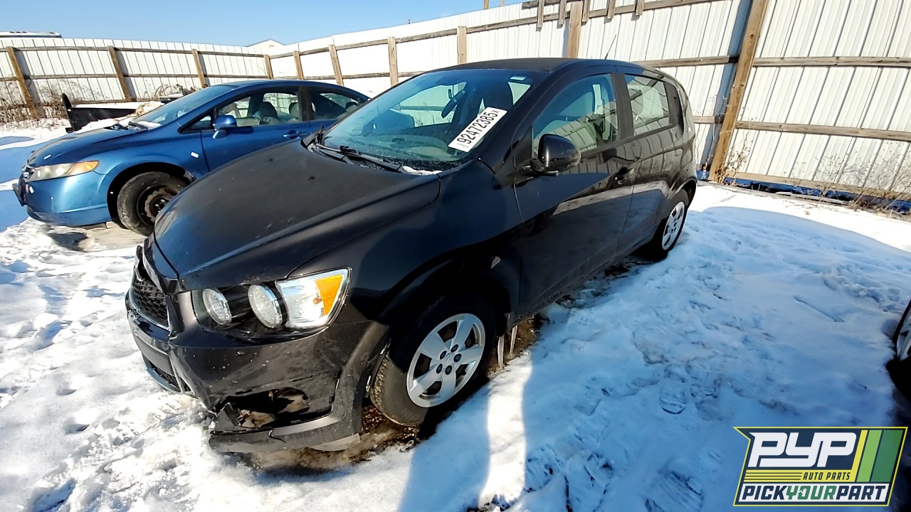 2013 CHEVROLET SONIC available for parts