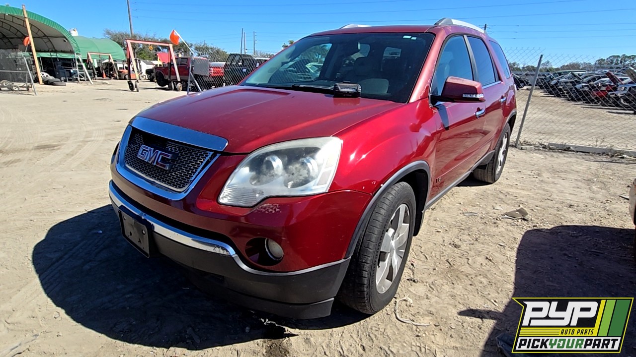 2010 GMC ACADIA partes disponibles