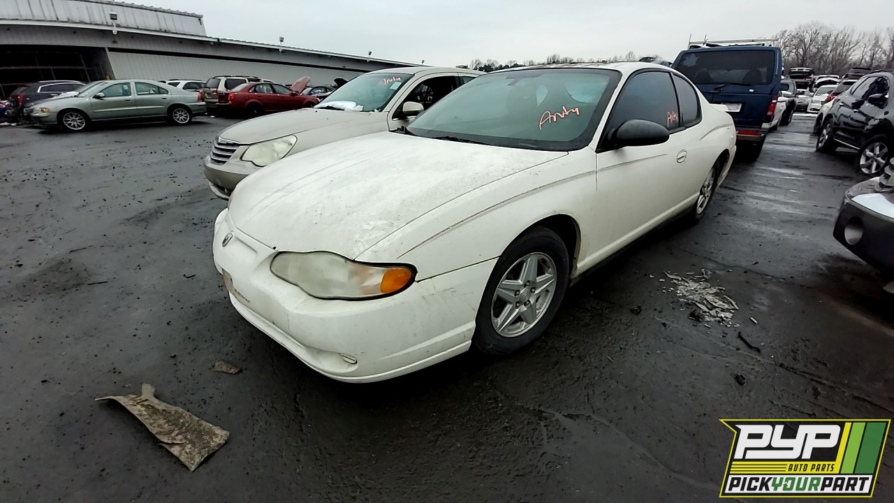 2005 CHEVROLET MONTE CARLO partes disponibles