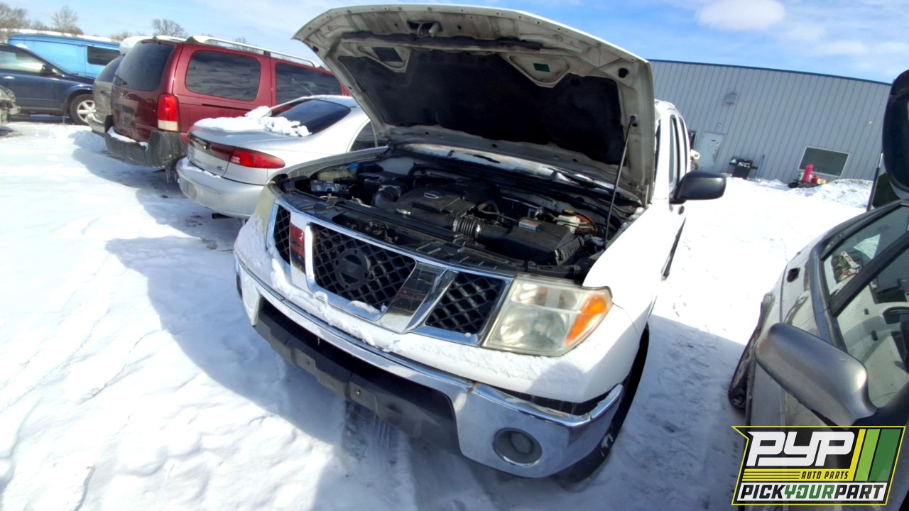2007 NISSAN FRONTIER partes disponibles