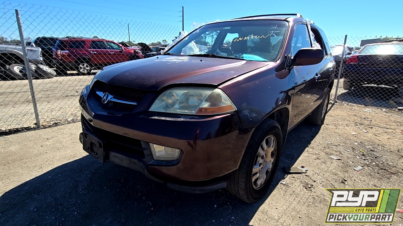 2001 ACURA MDX partes disponibles