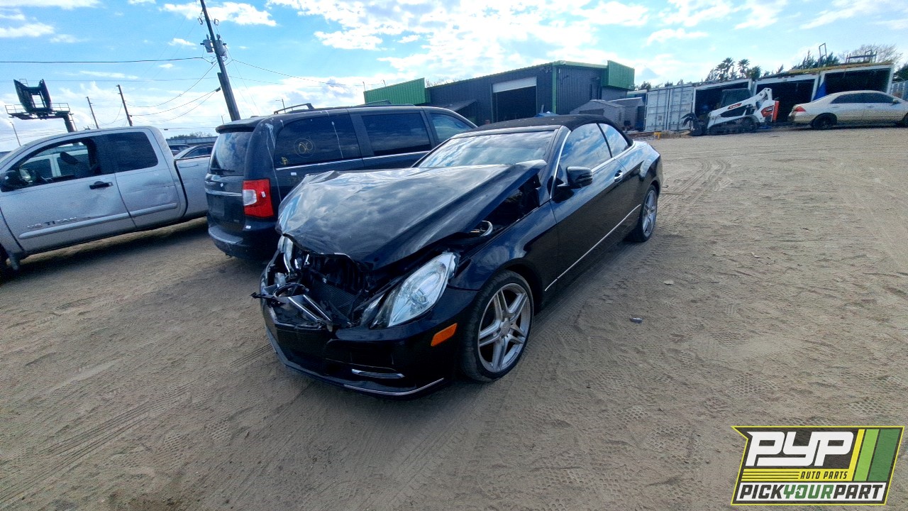 2013 MERCEDES-BENZ E350 partes disponibles