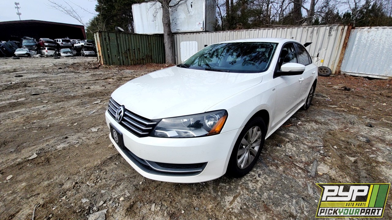 2014 VOLKSWAGEN PASSAT available for parts
