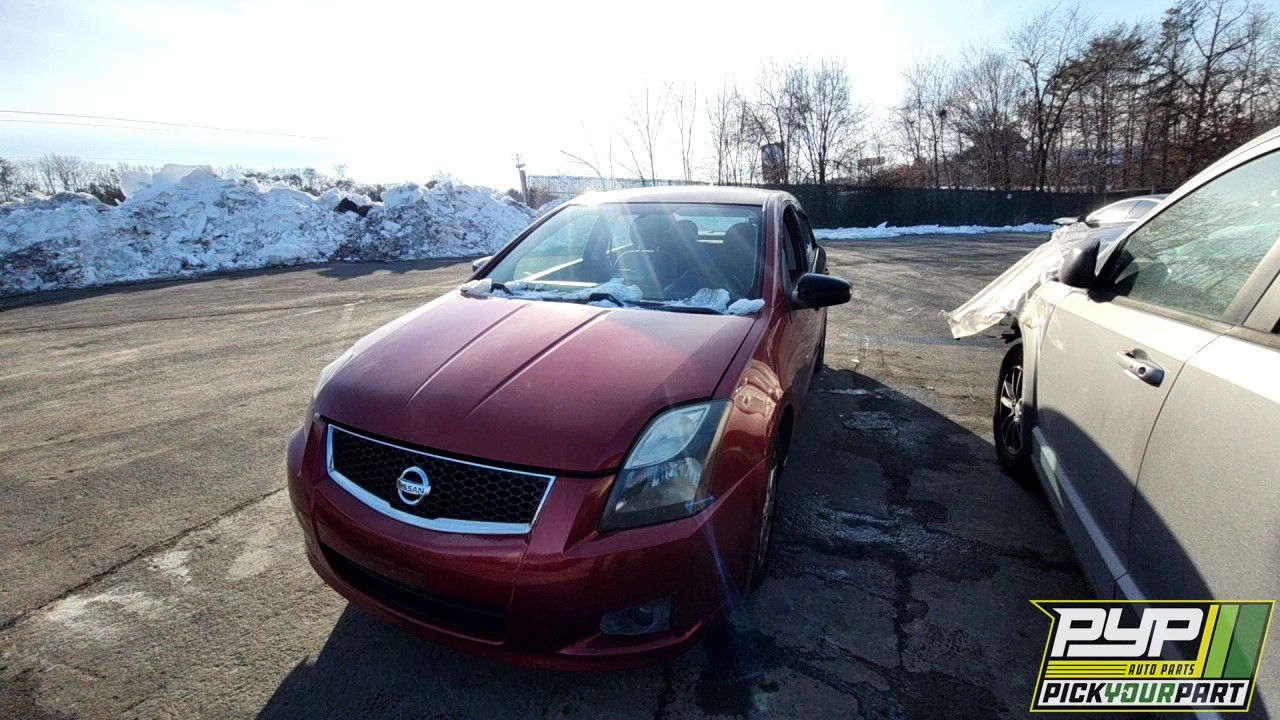 2011 NISSAN SENTRA partes disponibles
