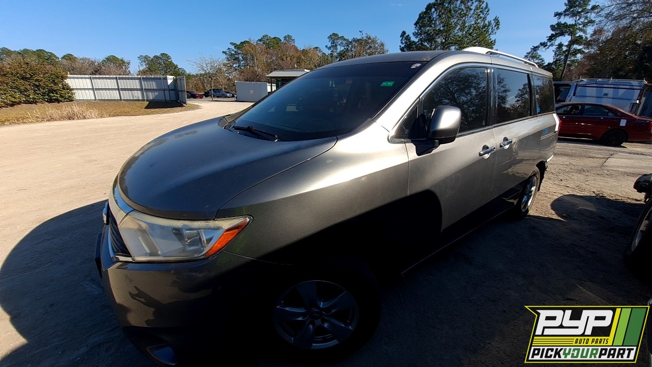 2016 NISSAN QUEST partes disponibles
