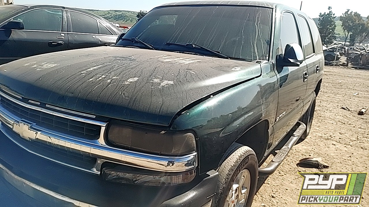 2001 CHEVROLET TAHOE partes disponibles