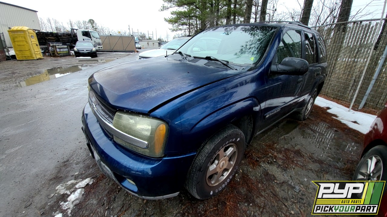 2003 CHEVROLET TRAILBLAZER partes disponibles
