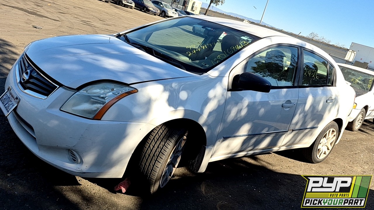 2011 NISSAN SENTRA partes disponibles