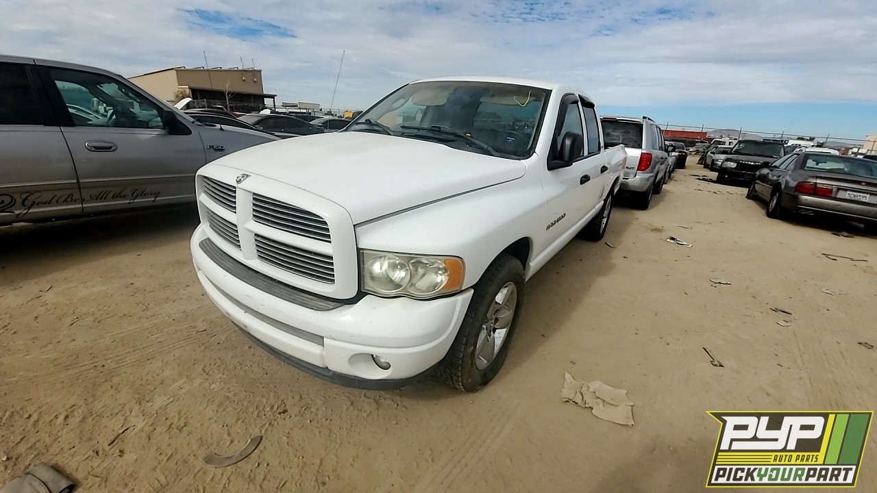 2002 DODGE RAM 1500 available for parts