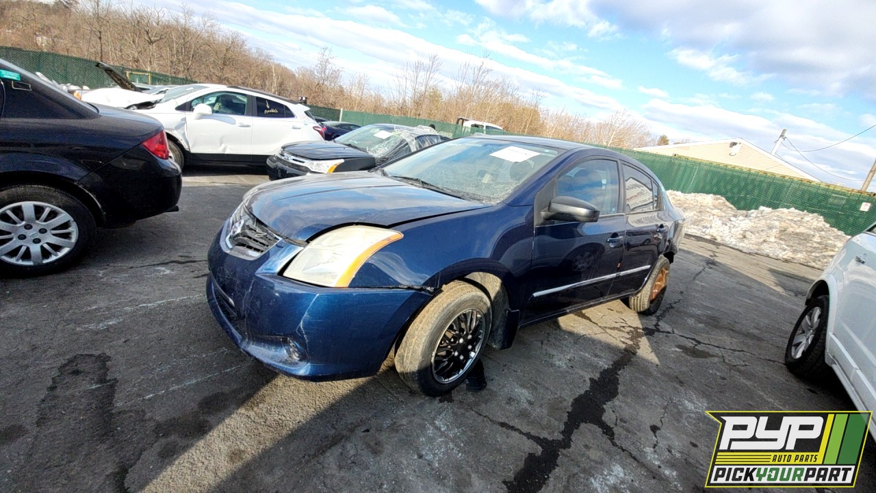 2010 NISSAN SENTRA partes disponibles