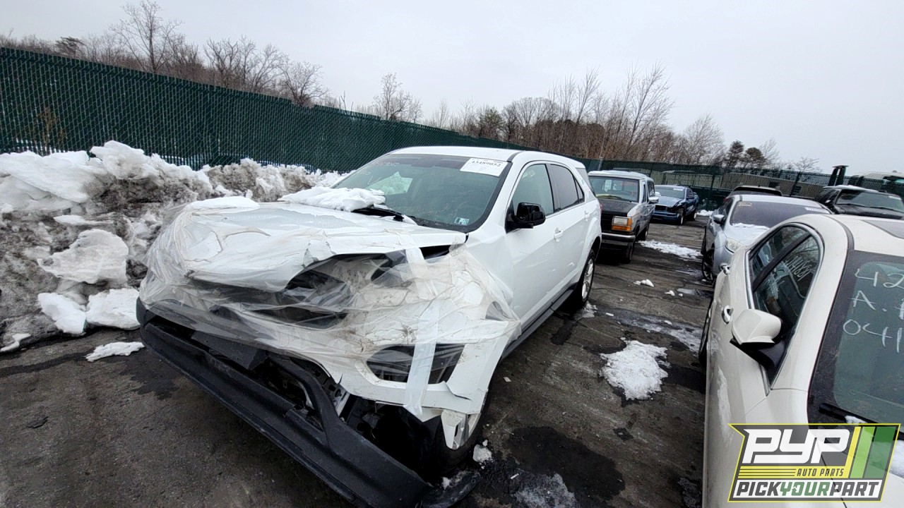 2017 CHEVROLET EQUINOX partes disponibles