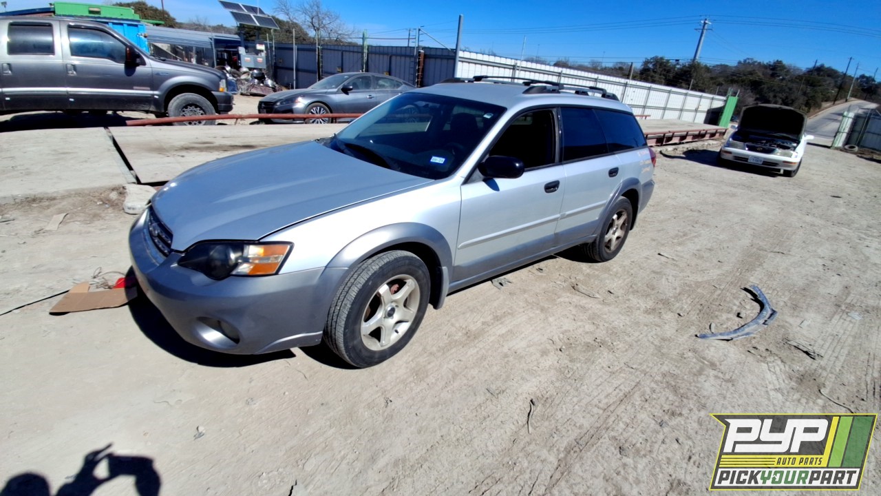 2005 SUBARU OUTBACK partes disponibles