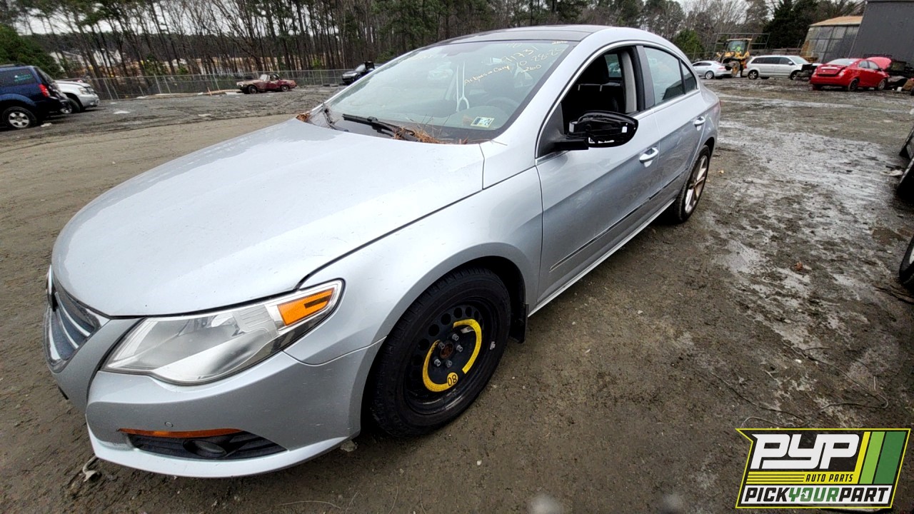 2010 VOLKSWAGEN CC partes disponibles