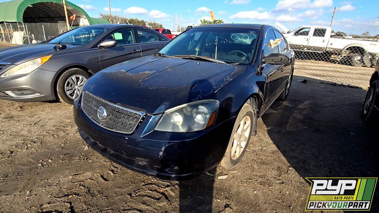 2005 NISSAN ALTIMA partes disponibles