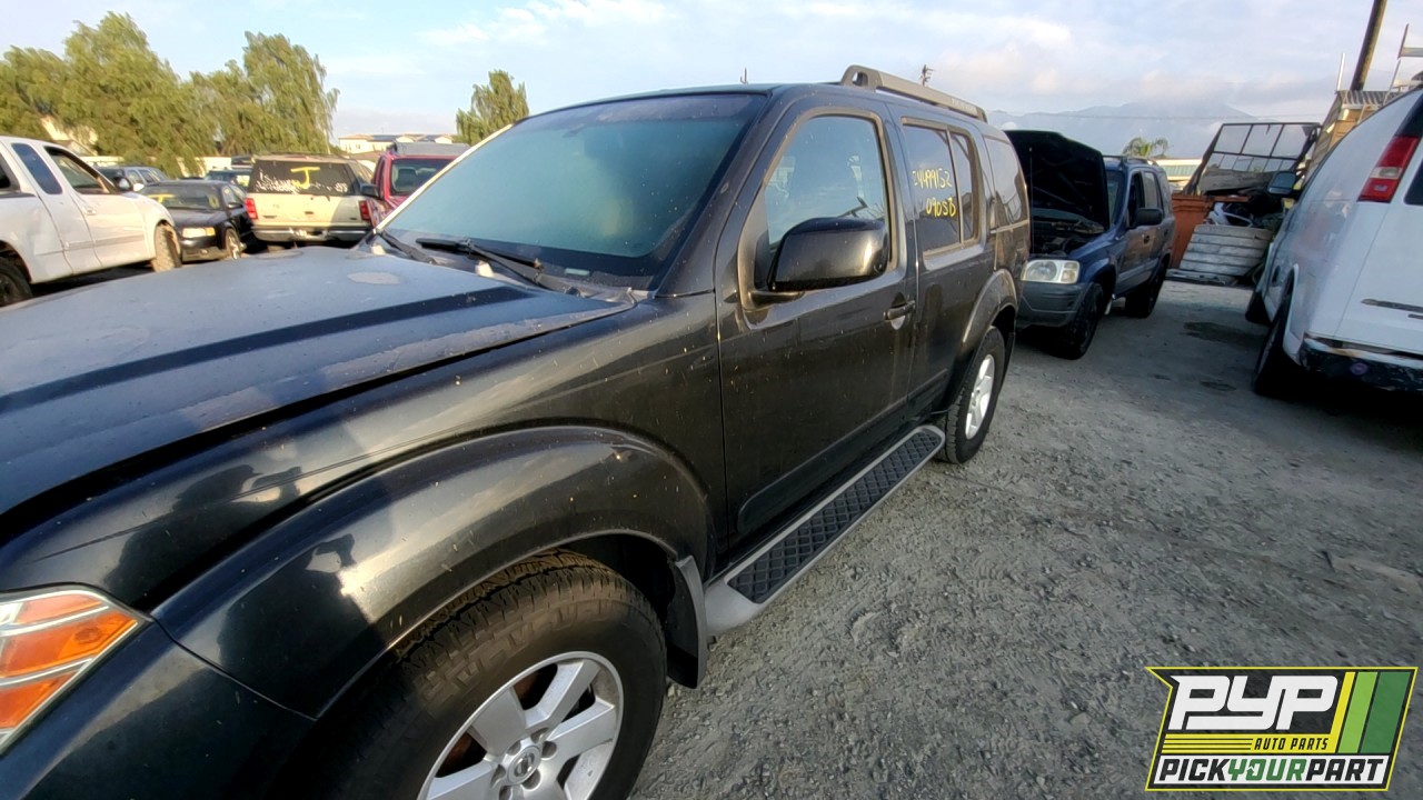 2008 NISSAN PATHFINDER partes disponibles