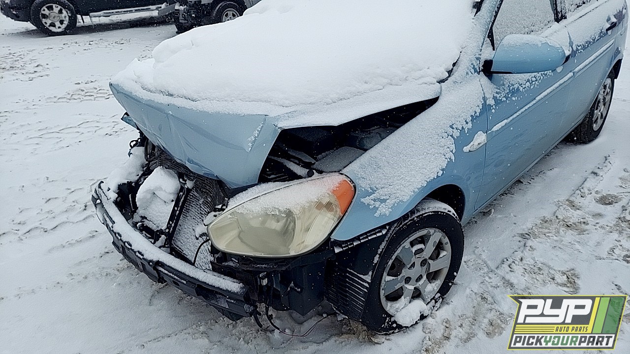 2007 HYUNDAI ACCENT partes disponibles