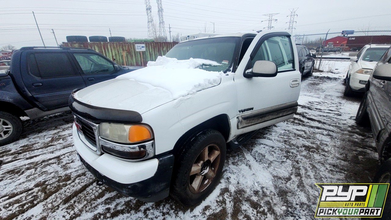 2001 GMC YUKON partes disponibles