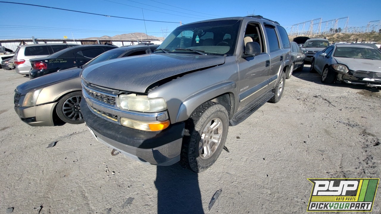 2002 CHEVROLET TAHOE partes disponibles