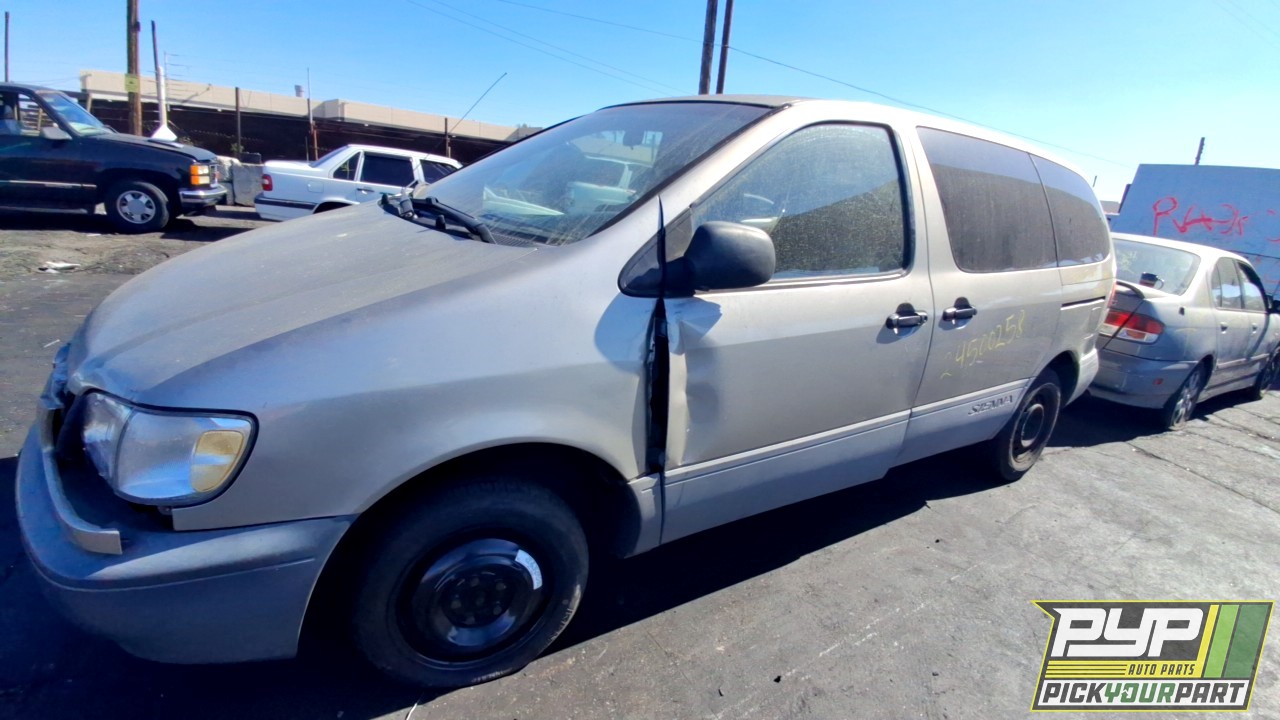 2000 TOYOTA SIENNA partes disponibles