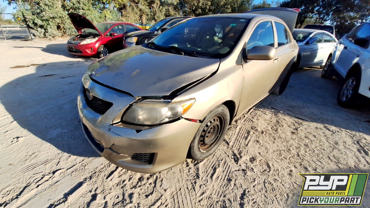 2010 TOYOTA COROLLA partes disponibles