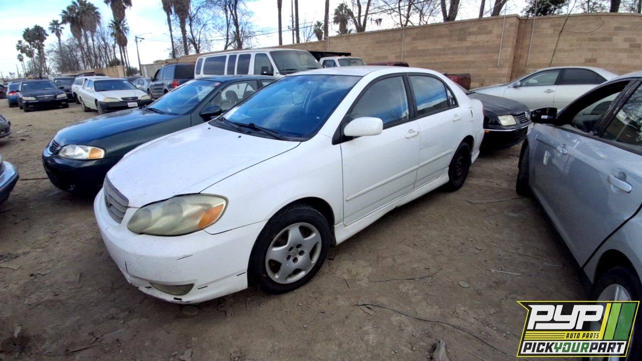 2003 TOYOTA COROLLA available for parts