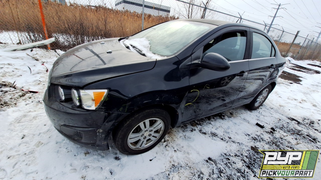 2012 CHEVROLET SONIC partes disponibles