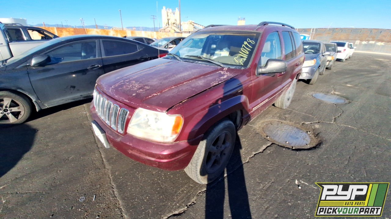 2002 JEEP GRAND CHEROKEE available for parts