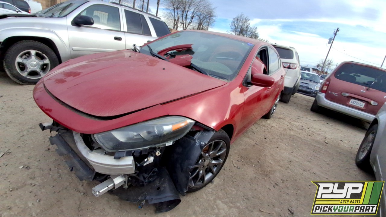 2013 DODGE DART partes disponibles