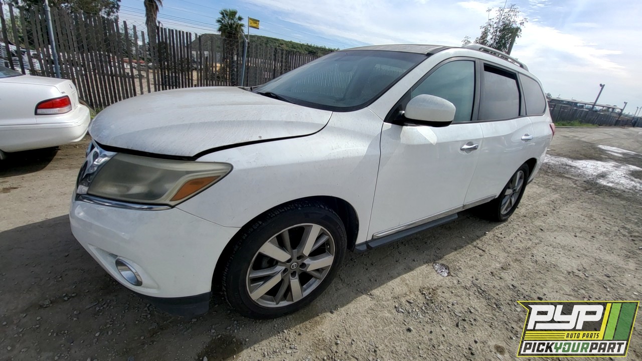 2014 NISSAN PATHFINDER partes disponibles