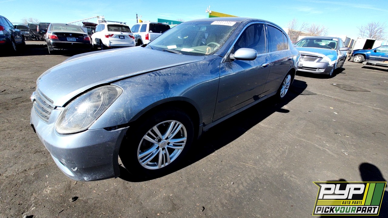 2006 INFINITI G35 available for parts