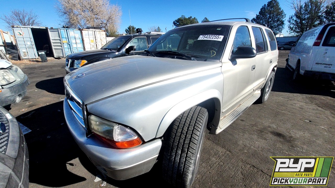 2002 DODGE DURANGO available for parts