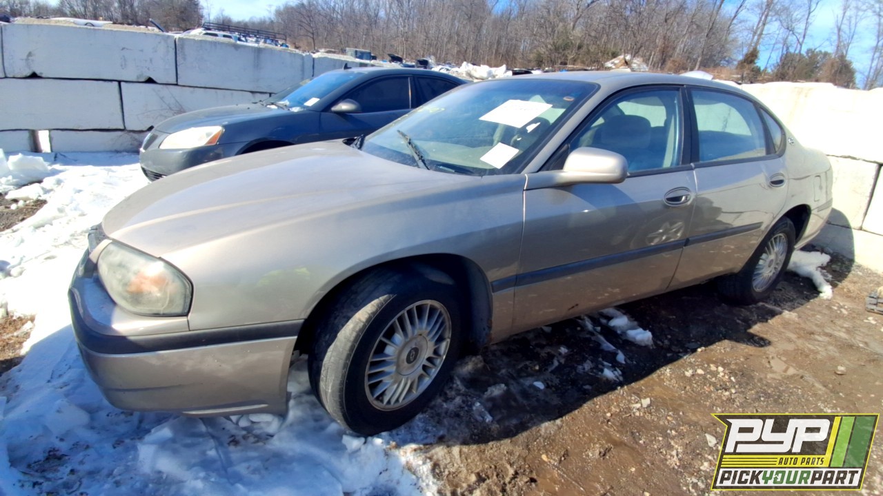 2002 CHEVROLET IMPALA partes disponibles