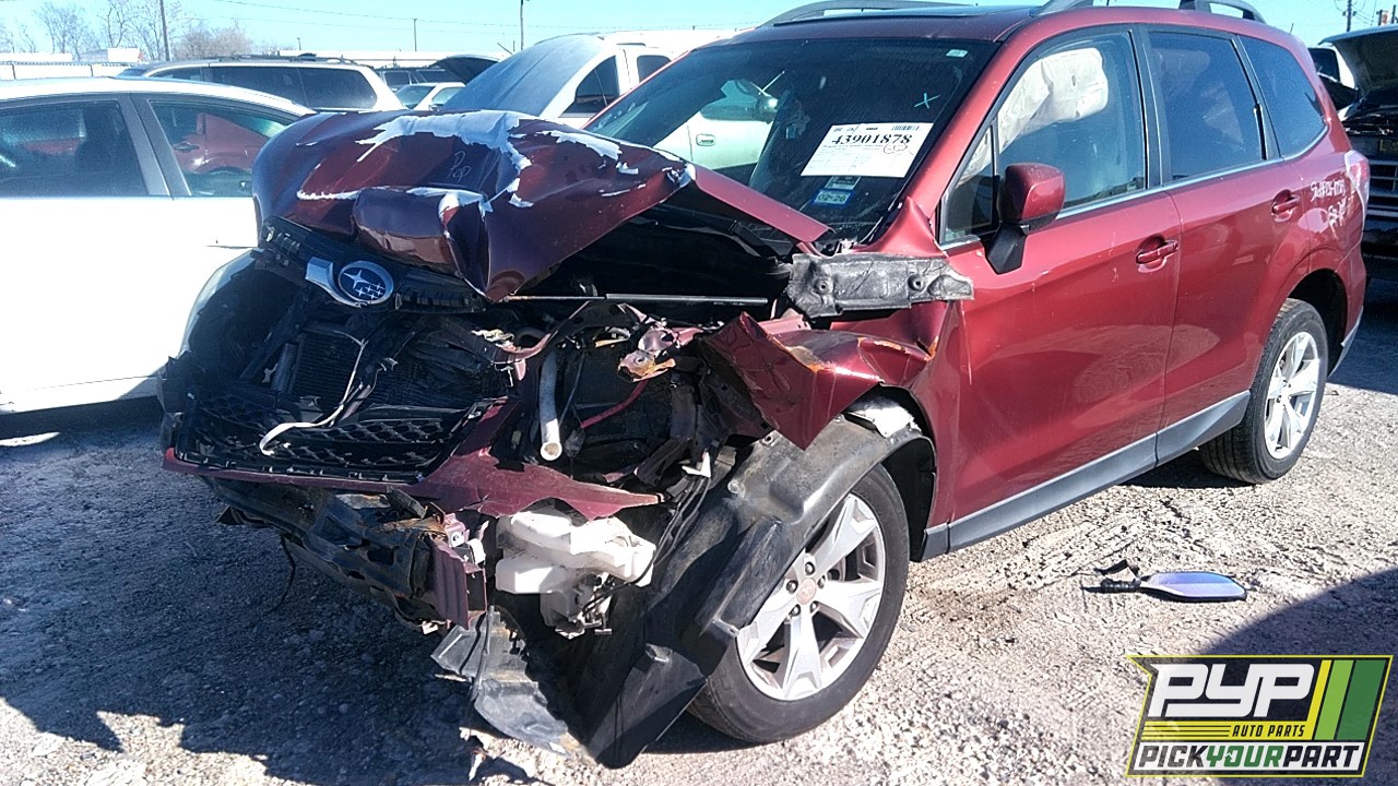 2015 SUBARU FORESTER available for parts