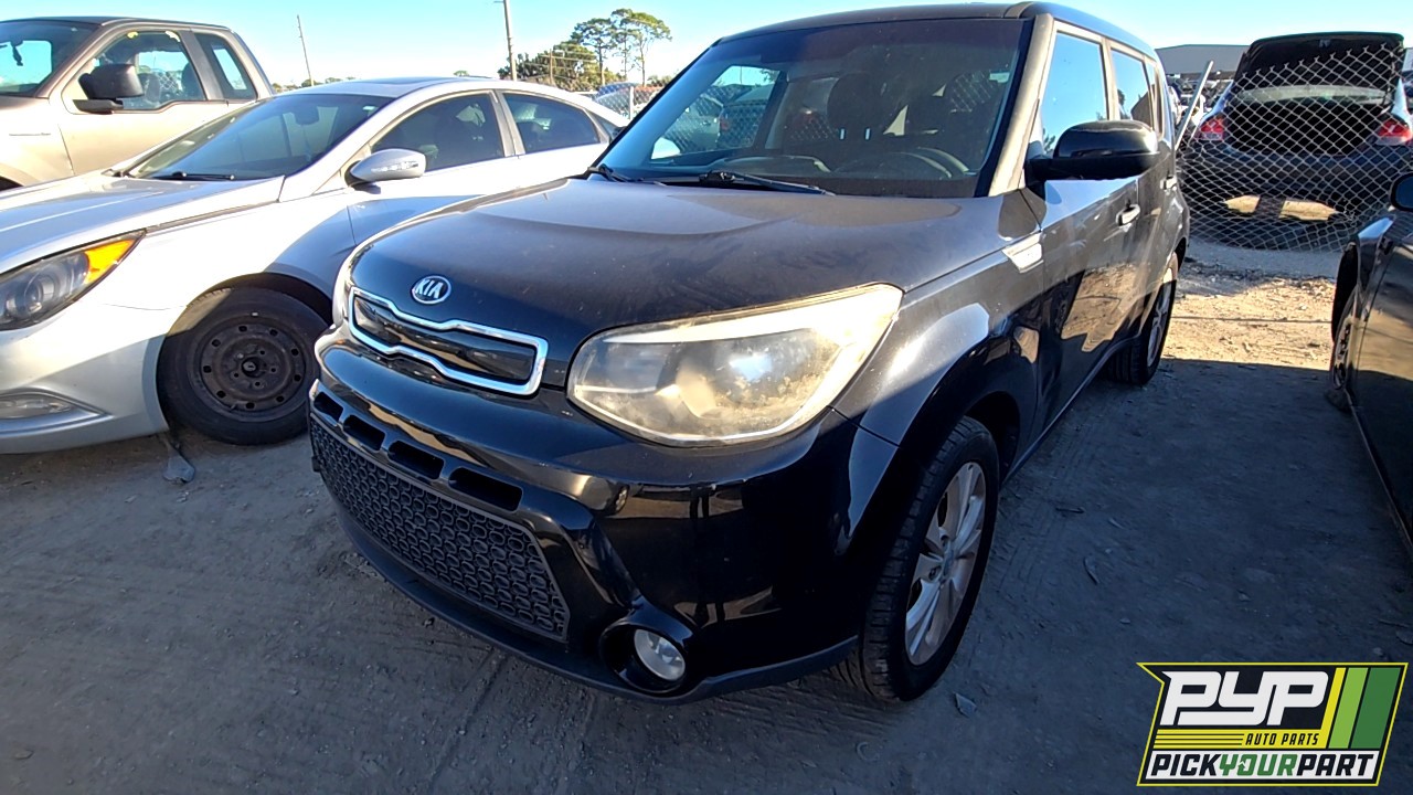 2016 KIA SOUL partes disponibles