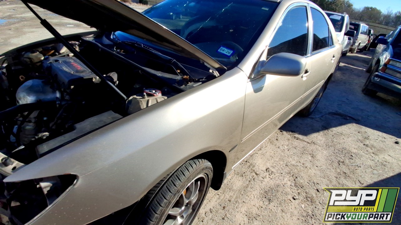 2002 TOYOTA CAMRY partes disponibles