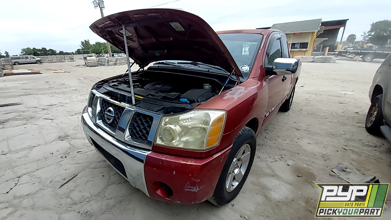 2005 NISSAN TITAN partes disponibles