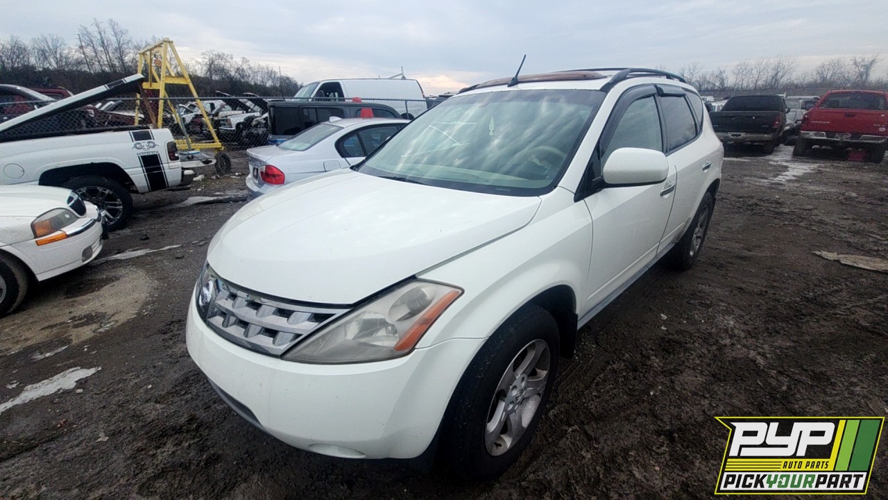 2005 NISSAN MURANO available for parts