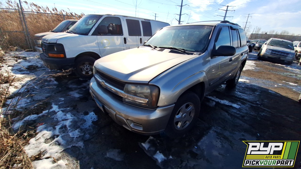 2003 CHEVROLET TRAILBLAZER partes disponibles