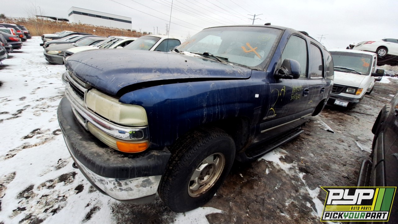 2002 CHEVROLET TAHOE partes disponibles